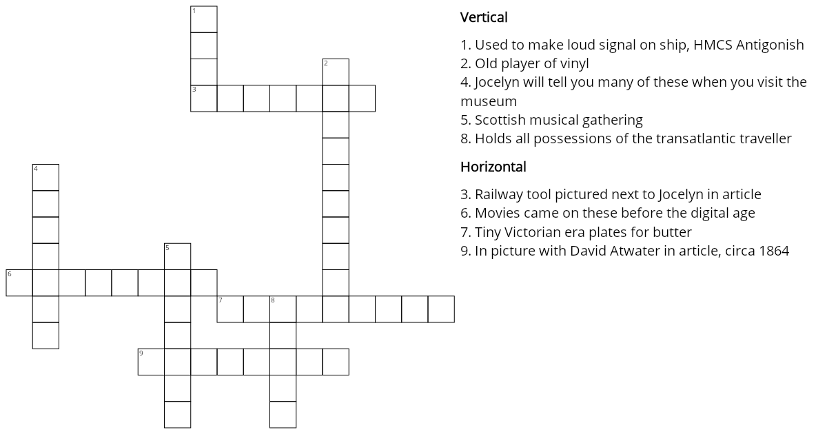 Antigonish Heritage Museum More Puzzles!